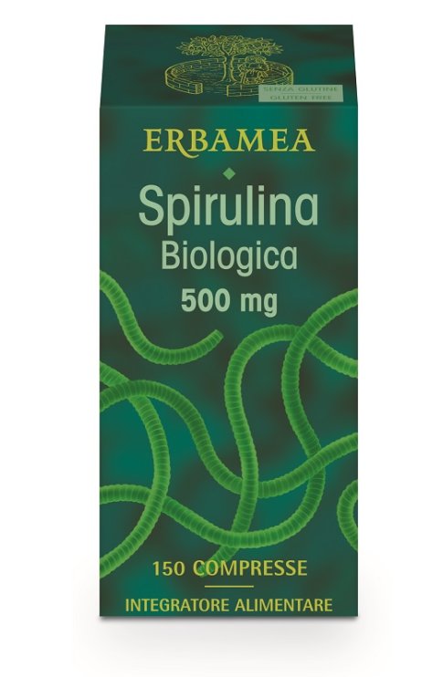 Spirulina Biologica 150 Compresse Erbamea