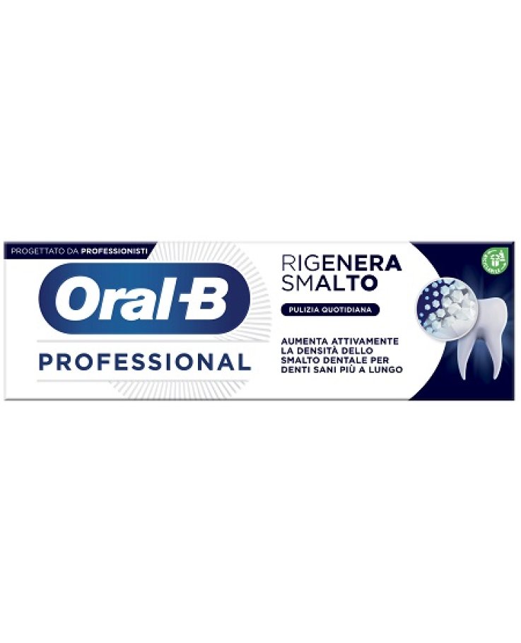 Oral-B Dentifricio Professional Rigenera Smalto Pulizia Quotidiana 75ml
