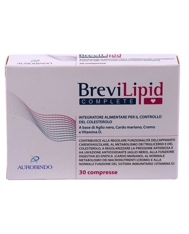 BreviLipid Complete Aurobindo 30 Compresse