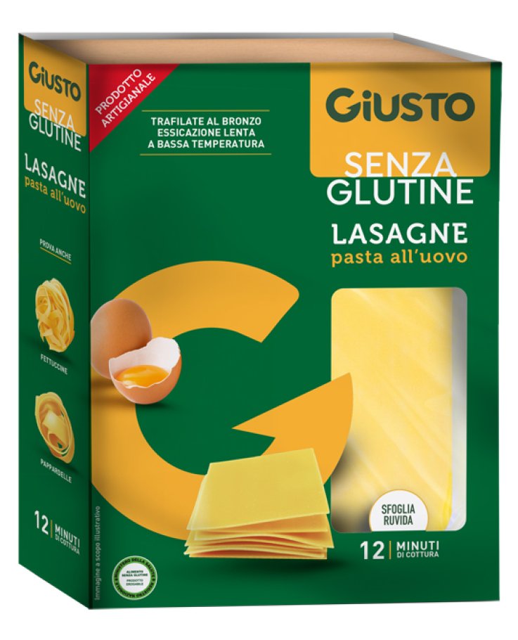 GIUSTO S/G Lasagne 250g