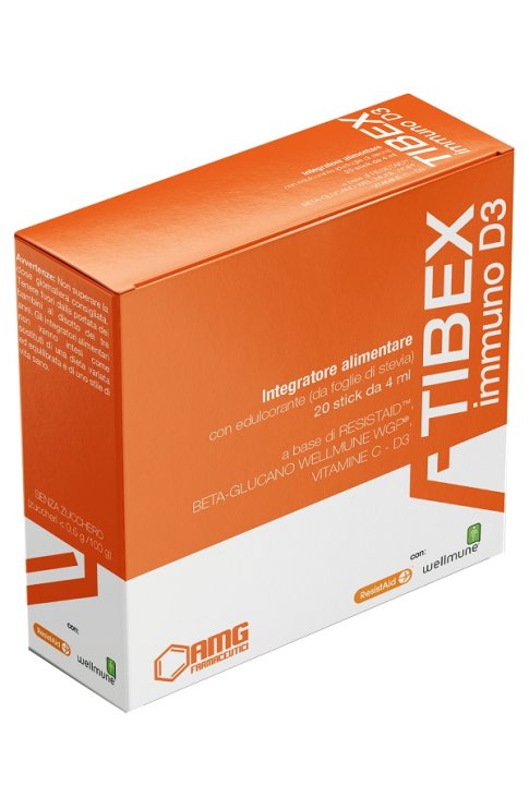 Tibex Immuno D3 20 Stick Pack