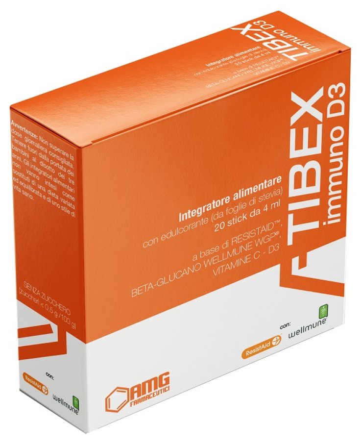 Tibex Immuno D3 20 Stick Pack
