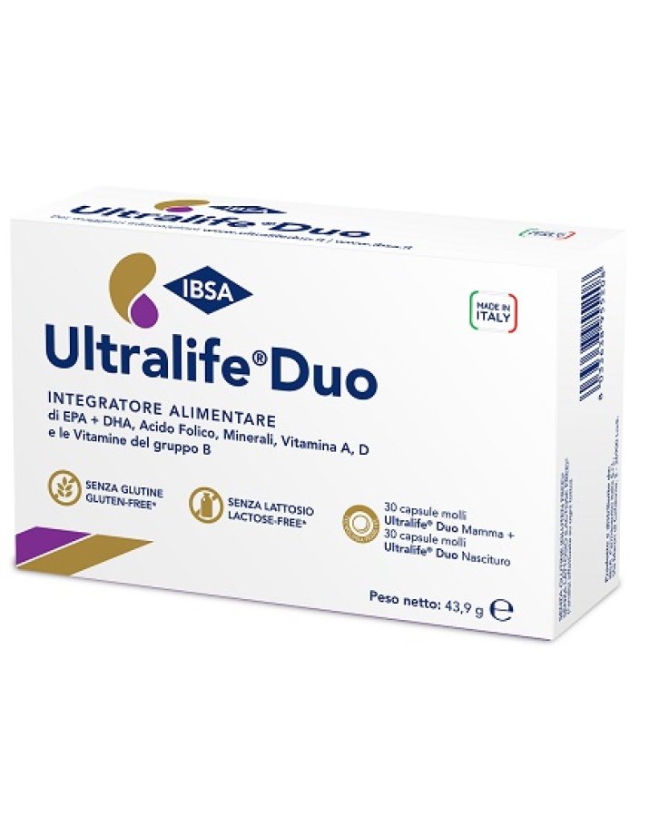 Ultralife Duo 30 Capsule Mamma + 30 Capsule Nascituro