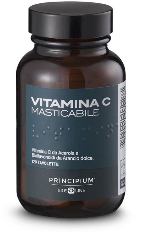 Bios Line Principium Vitamina C Masticabile 120 Tavolette