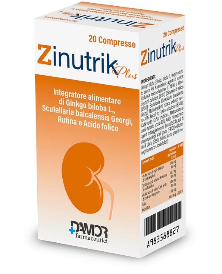 Zinutrik Plus 20 Compresse