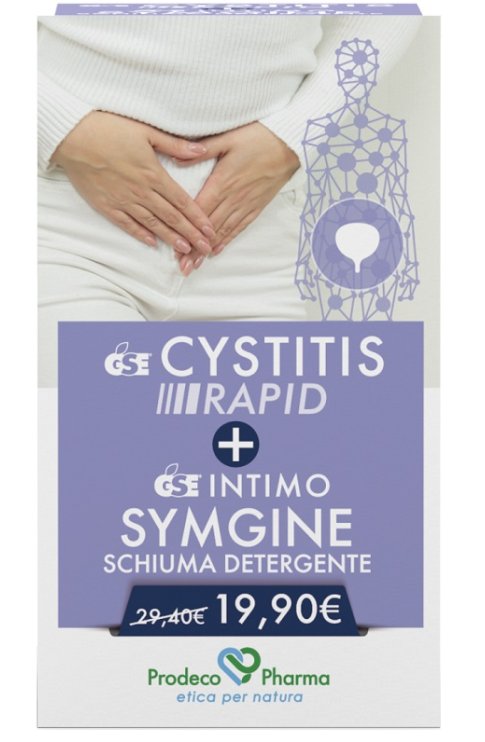 GSE Cystitis Rapid 30 Compresse + Symgine Schiuma Detergente 100 ml