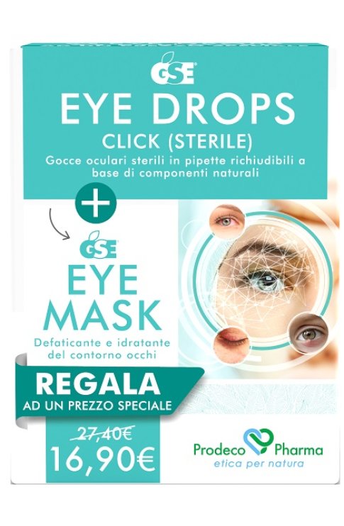 Gse Eye Drops Click 5 ml + Eye Mask 30 ml