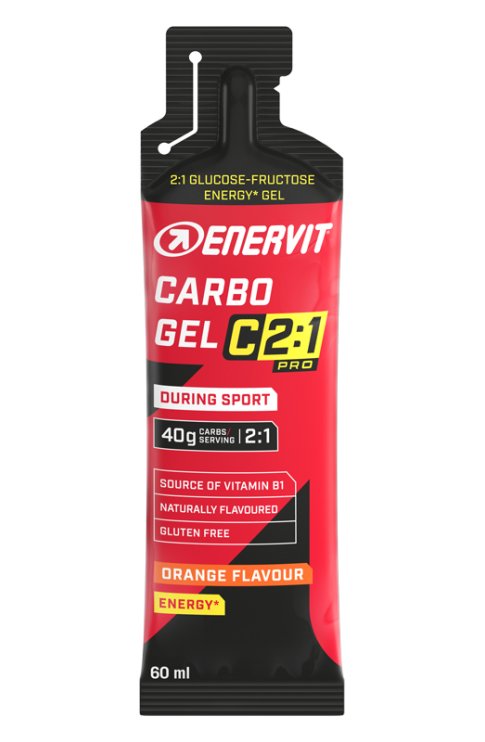 ENERVIT C2 1 Carbo Gel Orange
