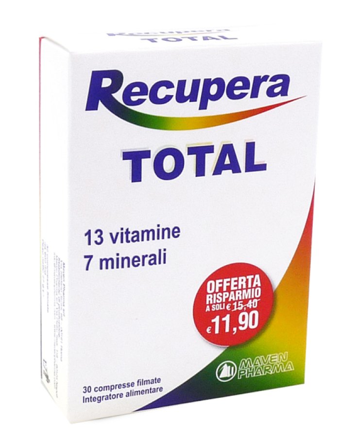 Recupera Total Maven Pharma 30 Compresse