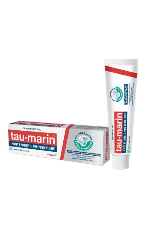 Alfasigma Tau-Marin Dentifricio Gel Protezione e Prevenzione Menta Delicata 75 ml