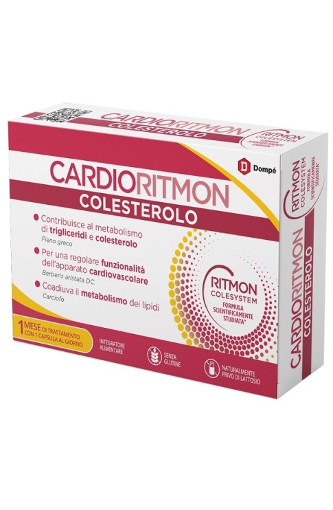 CARDIORITMON Colesterolo 30Cps