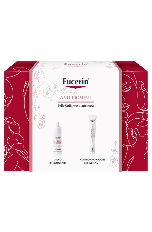 Eucerin Cofanetto Anti-Pigment Siero Illuminante 30ml + Contorno Occhi 15ml