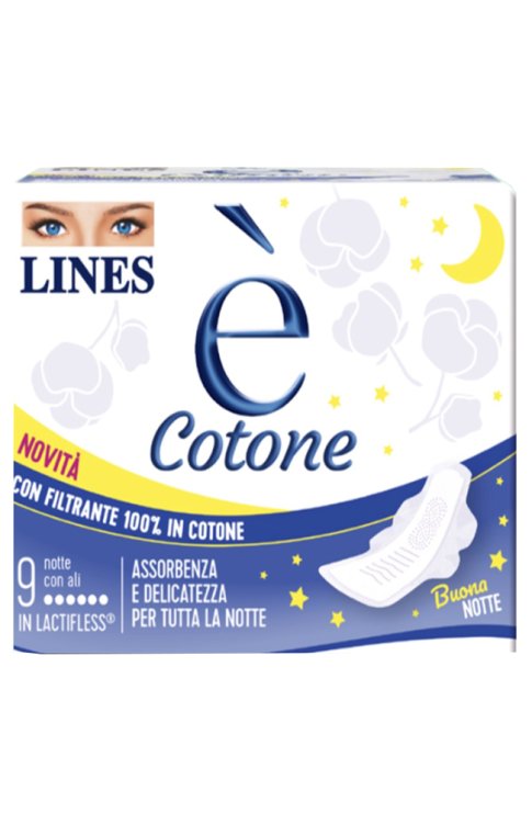 LINES E' COTONE NOTTE 9PZ
