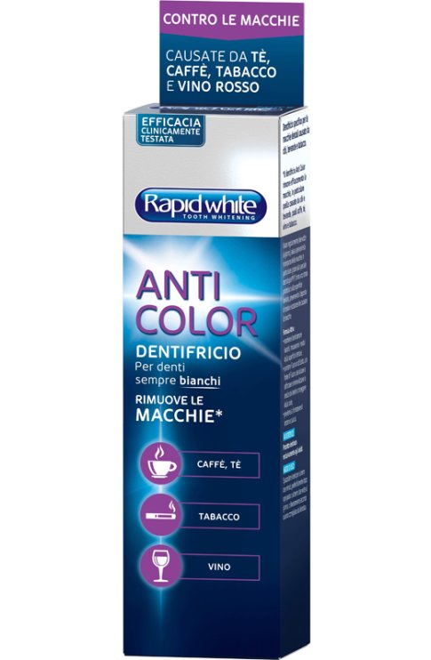 Rapid White Dentifricio Anticolor 75ml