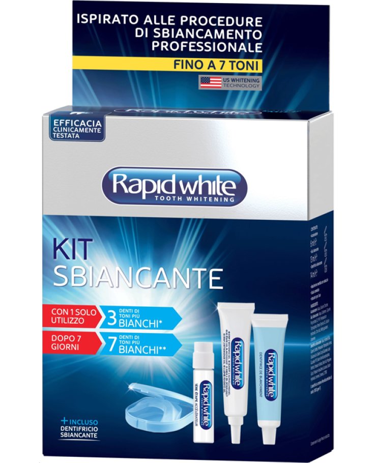 Rapid White Kit Bite Dentale Sbiancante
