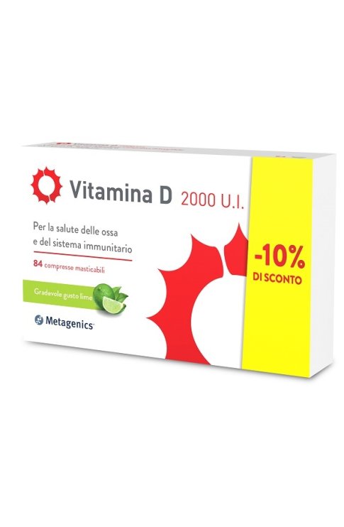 Metagenics Vitamina D 2000 UI 84 Compresse