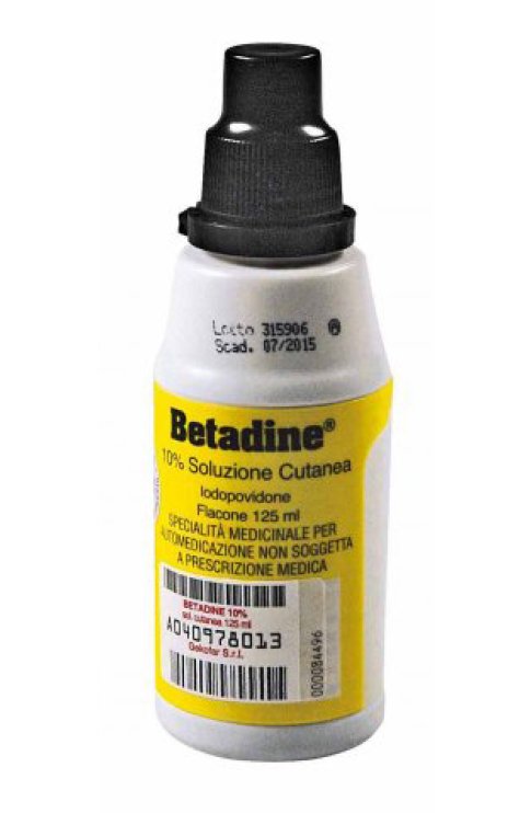 Betadine*soluz Cut 125ml 10%