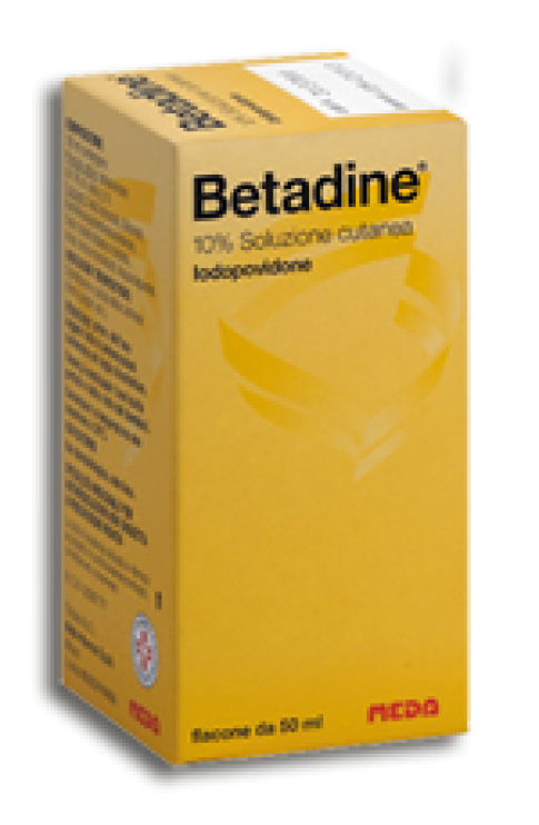 Betadine Soluzione Cutanea Flacone 50ml 10%