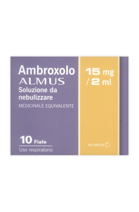 Ambroxolo Alm*neb 10f 15mg 2ml