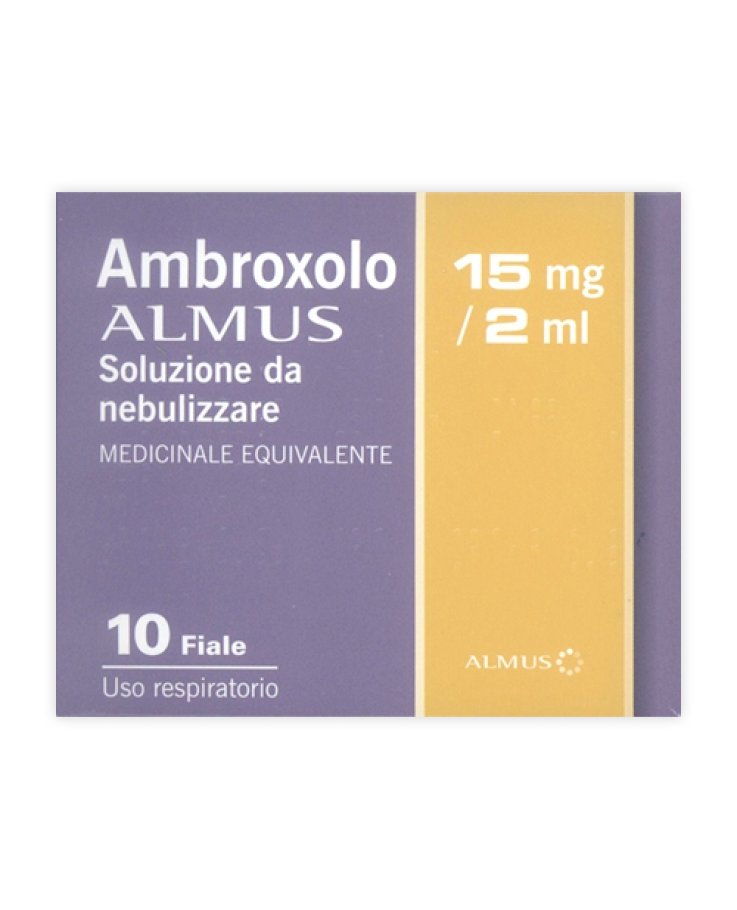 Ambroxolo Alm*neb 10f 15mg 2ml