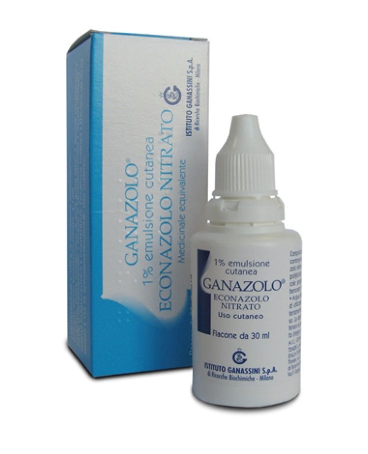 Ganazolo Emulsione Cutanea 30ml 1%