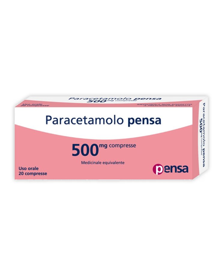 Paracetamolo Pensa 20 Compresse 500 mg