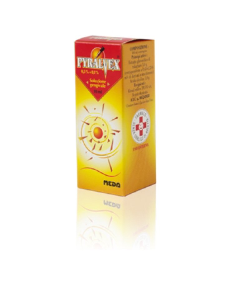Pyralvex Flacone 10ml 0,5% + 0,1% Gengive