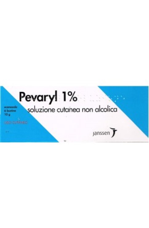 Pevaryl*soluzione cutanea 6 bustine 10g 1%