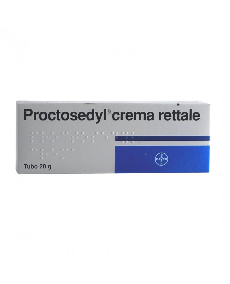 Proctosedyl Crema Rettale Trattamento Sintomatico Emorroidi Prurito Anale Con Idrocortisone Tubo 20g