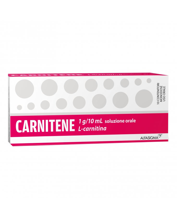 Carnitene 10 Fiale Monodose 1g/10ml