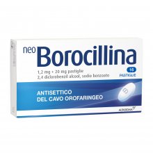 NeoBorocillina 16 Pastiglie 1,2 + 20 mg