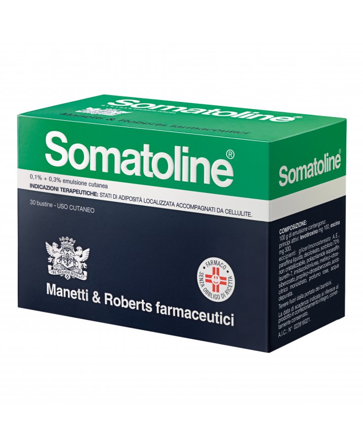 Somatoline Emulsione Cutanea 30 Bustine 0,1% + 0,3%