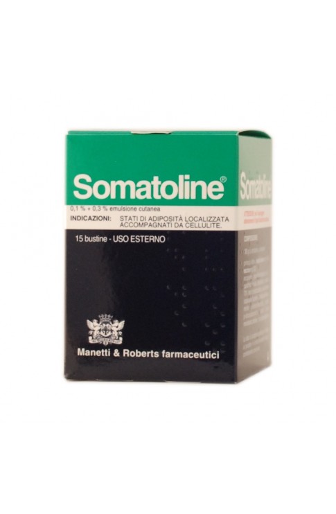 Somatoline Emulsione 15 Bustine 0,1 + 0,3%