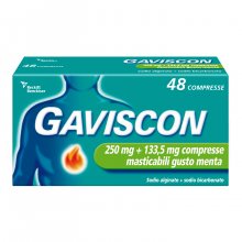 GAVISCON 48 COMPRESSE MASTICABILI 250+133,5MG MENTA