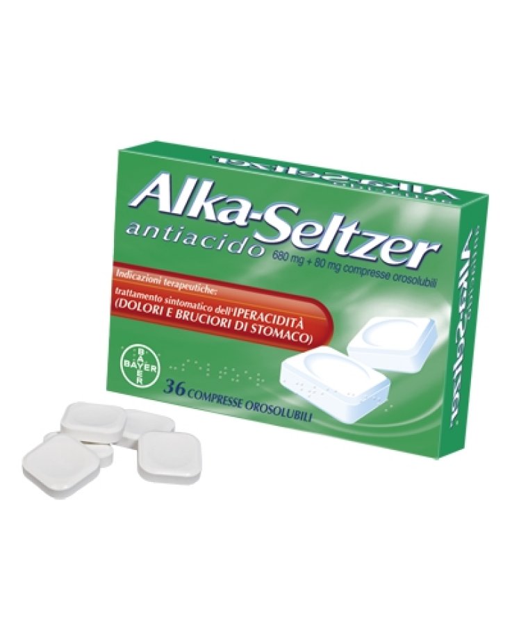 Alka Seltzer Antiacido*36cpr