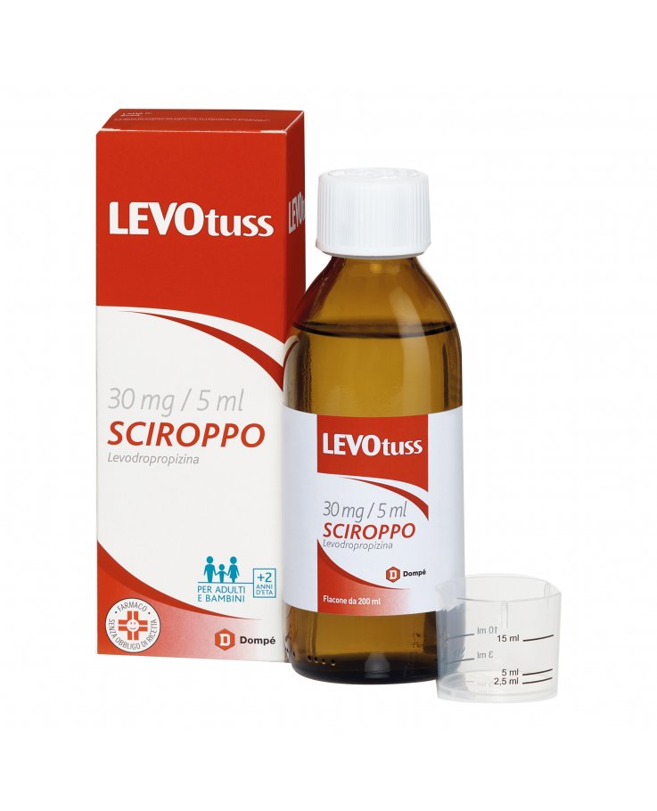 Levotuss Sciroppo 200ml 30 mg / 5ml