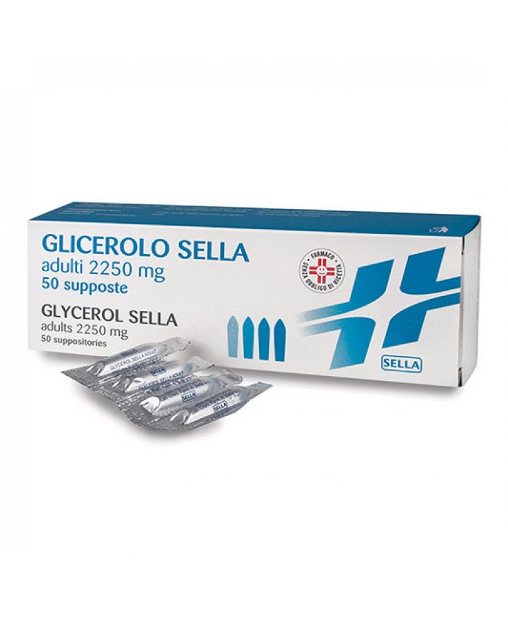Glicerolo Adulti 50 Supposte 2250mg