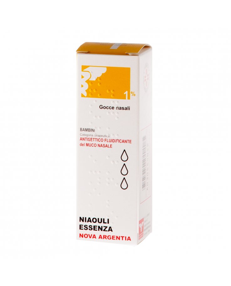 Niaouli Essenza 1% Gocce Nasali 10g