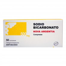 Sodio Bicarbonato 50 Compresse 500mg