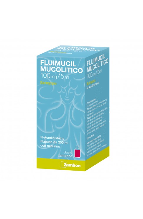 Fluimucil Mucolitico Sciroppo 100 mg / 5 ml