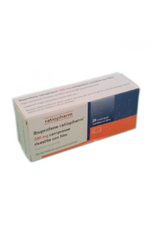 Ibuprofene Rat*24cpr Riv 200mg