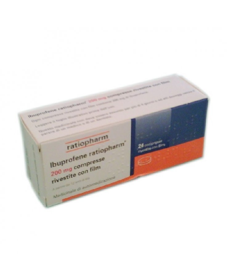 Ibuprofene Rat*24cpr Riv 200mg