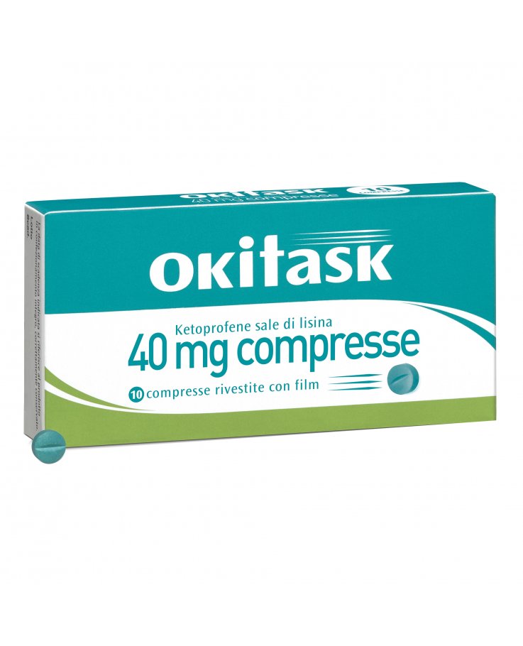 Okitask 40 mg 10 Compresse