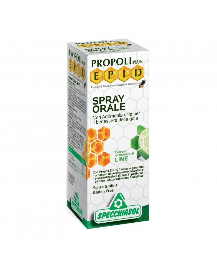 Epid Propoli Spray Orale Con Olio Essenziale Di Lime 15ml