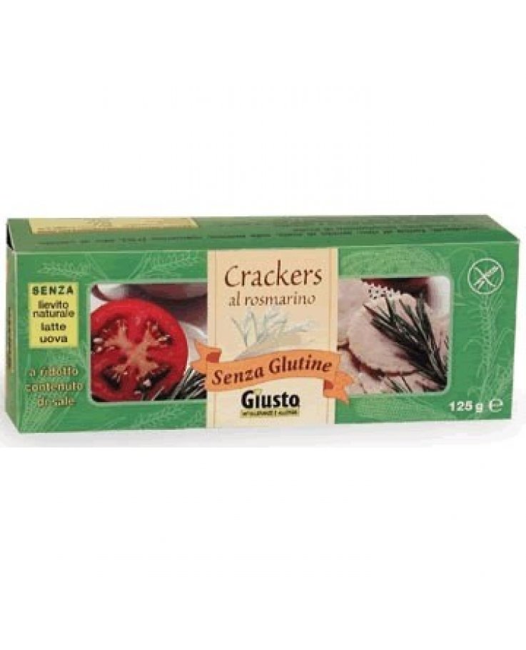 Giusto S/g Crackers Rosmar125g