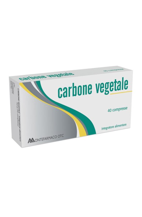 Carbone Vegetale 40 Compresse Goodfamily