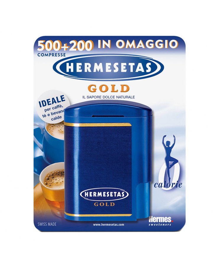 Hermesetas Gold 500 + 200 Compresse