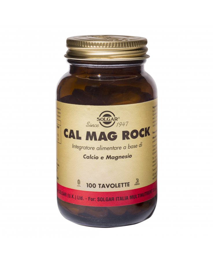 Solgar Cal Mag Rock 100 tavolette