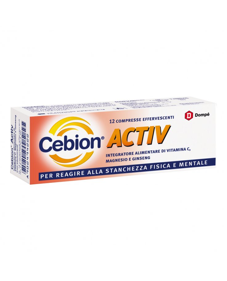 Cebion Activ 12 Compresse Effervescenti 4g