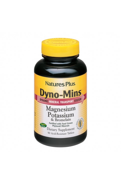 Dyno Mins Magnesium Potassium Bromelain 90 Tavolette